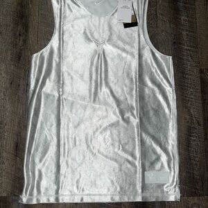 Nike‎ Kobe Bryant Mamba Dri-FIT White Reversible Jersey Size M Tall NWT